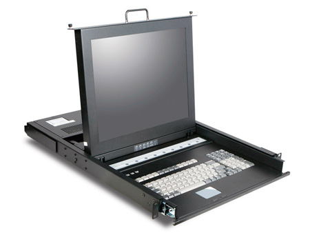 Istr-wl-21708 17 In. 1u Rackmount Tft Lcd Keyboard Drawer - 8 Port, 1.70 X 19 X 22.40 In.