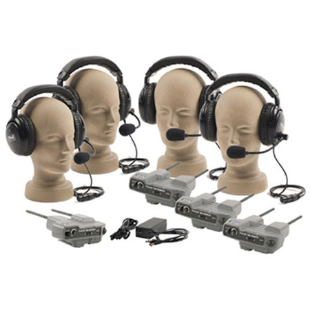Anchor AN-PRO-540-SINGL Pro-Link 500 4 Single Headset Wireless Intercom System Anchor AN-PRO-540-SINGL Pro-Link 500 4 Single Headset Wireless Intercom System