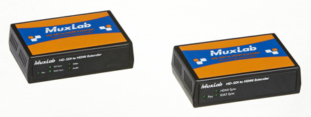 MuxLab MUX-500715 HD-SDI to HDMI Converter & CAT5 Extender Kit MuxLab MUX-500715 HD-SDI to HDMI Converter & CAT5 Extender Kit