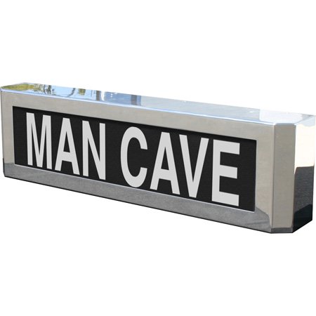 Cbt-jumbo-m-bk Jumbo 12v Man Cave Light, Black