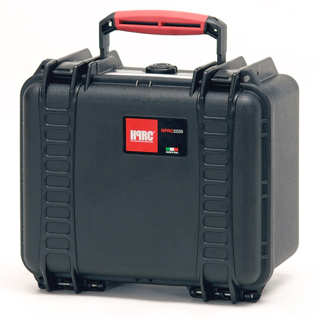 Hprc-2250f-bk Hard Case With Cubed Foam, Black