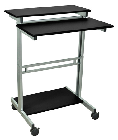 Lux-standup-315b Adjustable Height Stand Up Workstation