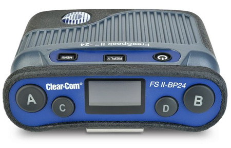 Clcm-fsiibp24x4u Freespeak Ii 5-channel Band Digital Wireless 2.4ghz Li-ion Beltpack