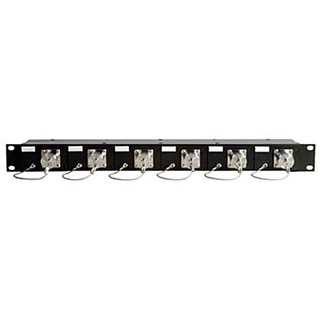Gep-hdr1-2p High Density Patchbay 2-channel 1ru Smpte Plug For Single Mode St Connector