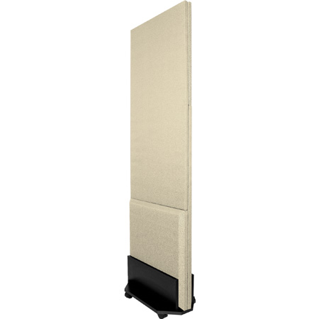 Aur-progo26sst Progo 26 Fabric Freestanding Acoustic Panel With Floor Stand - Sandstone