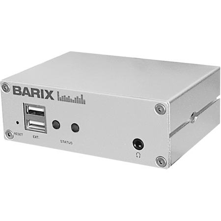 Barix Technology INSTREAMER-ICE AAC&MP3 Analog Audio Encoder & Icecast Server Barix Technology INSTREAMER-ICE AAC&MP3 Analog Audio Encoder & Icecast Server