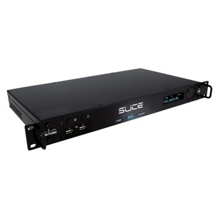 Teradek TER-SLICE-676 H.264 AVC SDI & HDMI Rack Mount Decoder GbE AC-WiFi USB Teradek TER-SLICE-676 H.264 AVC SDI & HDMI Rack Mount Decoder GbE AC-WiFi USB