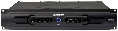 Samson Technologies SERVO 600 300W Per Channel-4ohm Power Amp Samson Technologies SERVO 600 300W Per Channel-4ohm Power Amp