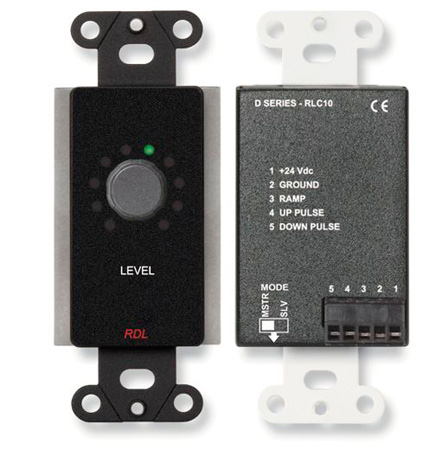 Rdl-db-rlc10 Black Remote Level Control - Rotary Optical Encoder