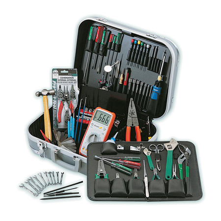 Ecl500-030 Service Technician Tool Kit With Over 70 Tools