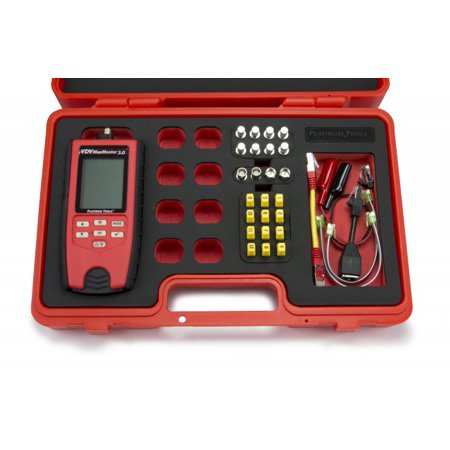 Plat-t130k4 Mapmaster 3.0 Network & Coax Cable Field Tester Kit