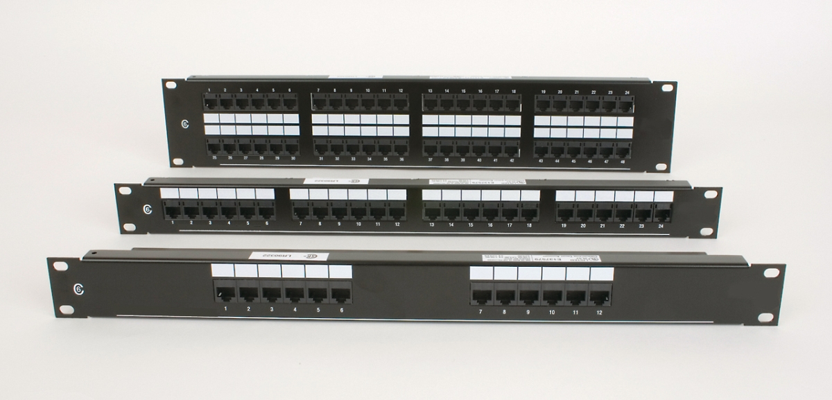 Occ-acc2488110sx Angled Cat 6 Patch Panel