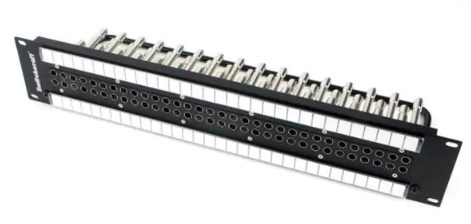 Sw-mvp32k175tx 1ru 2x32 Midsize Video Patchbay - Normalled & 75 Ohm Terminated