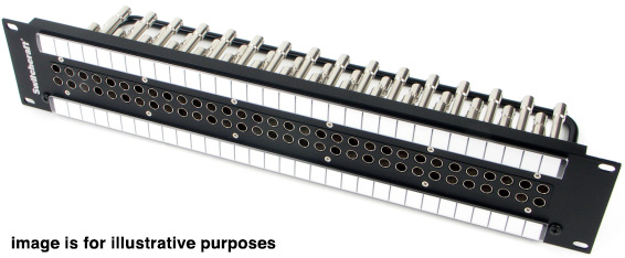 Sw-mvp32k3nt 2ru 2x32 Midsize Video Patchbay - Normalled & Non-terminated