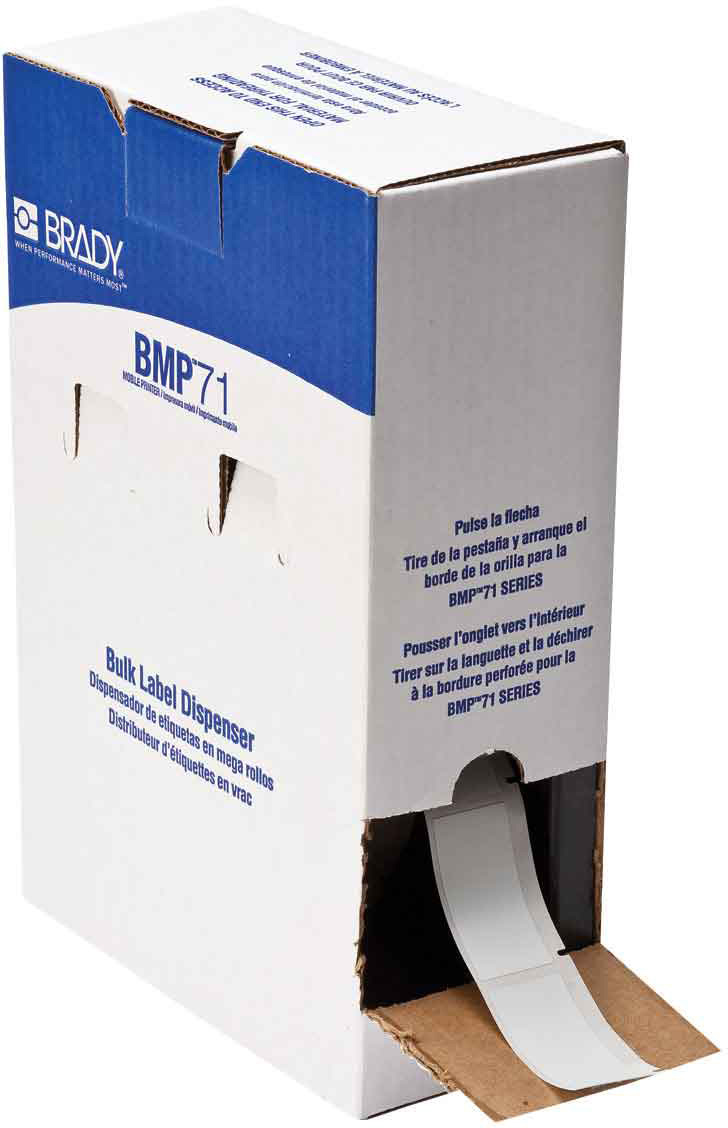 Bdy-bm71-21-427 Bulk Labels - Roll Of 1000