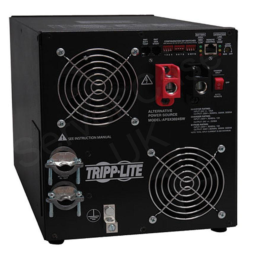 Tripp Lite Trl-apsx3024sw Powerverter Aps X 3000w 24vdc 230v Inverter & Charger With Pure Sine Wave Output - Hardwired