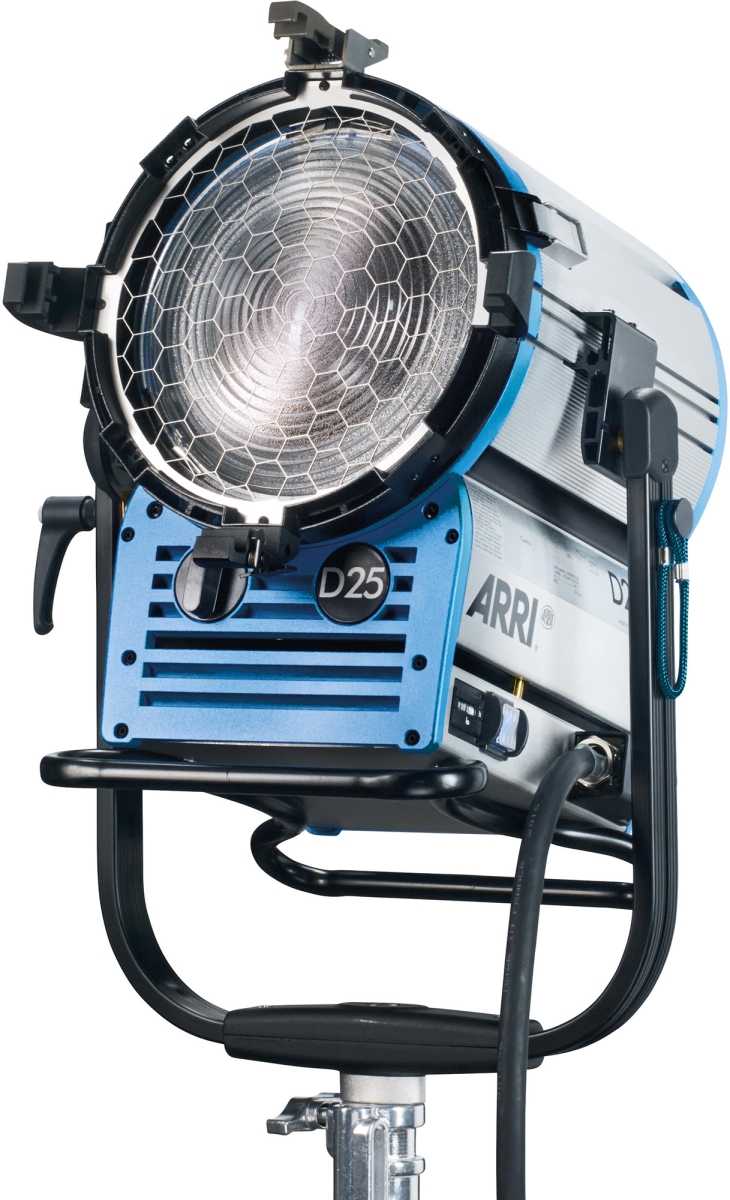 Arr-l1-33670-a True Blue D25 Fresnel Spotlight Manual Blue & Silver International