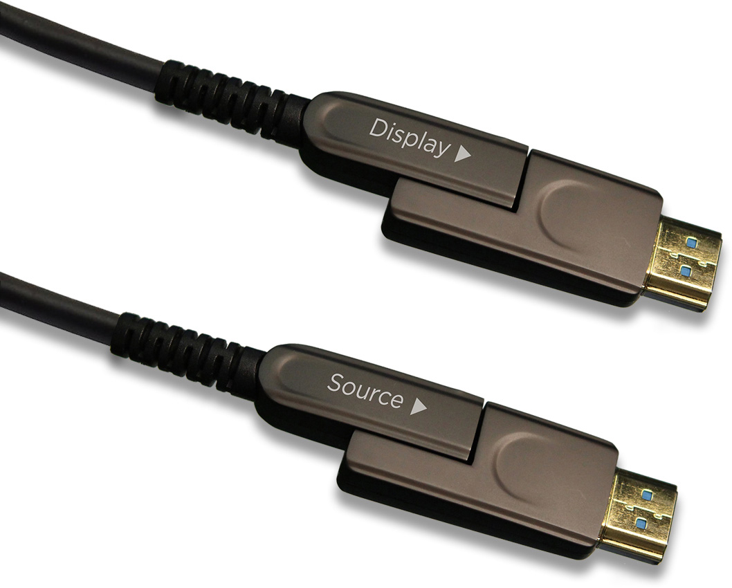 PLK-EZH2-030-DT EZ Detachable HDMI 2.0 Over Fiber Cable with TotalWire Technology - 100 ft.