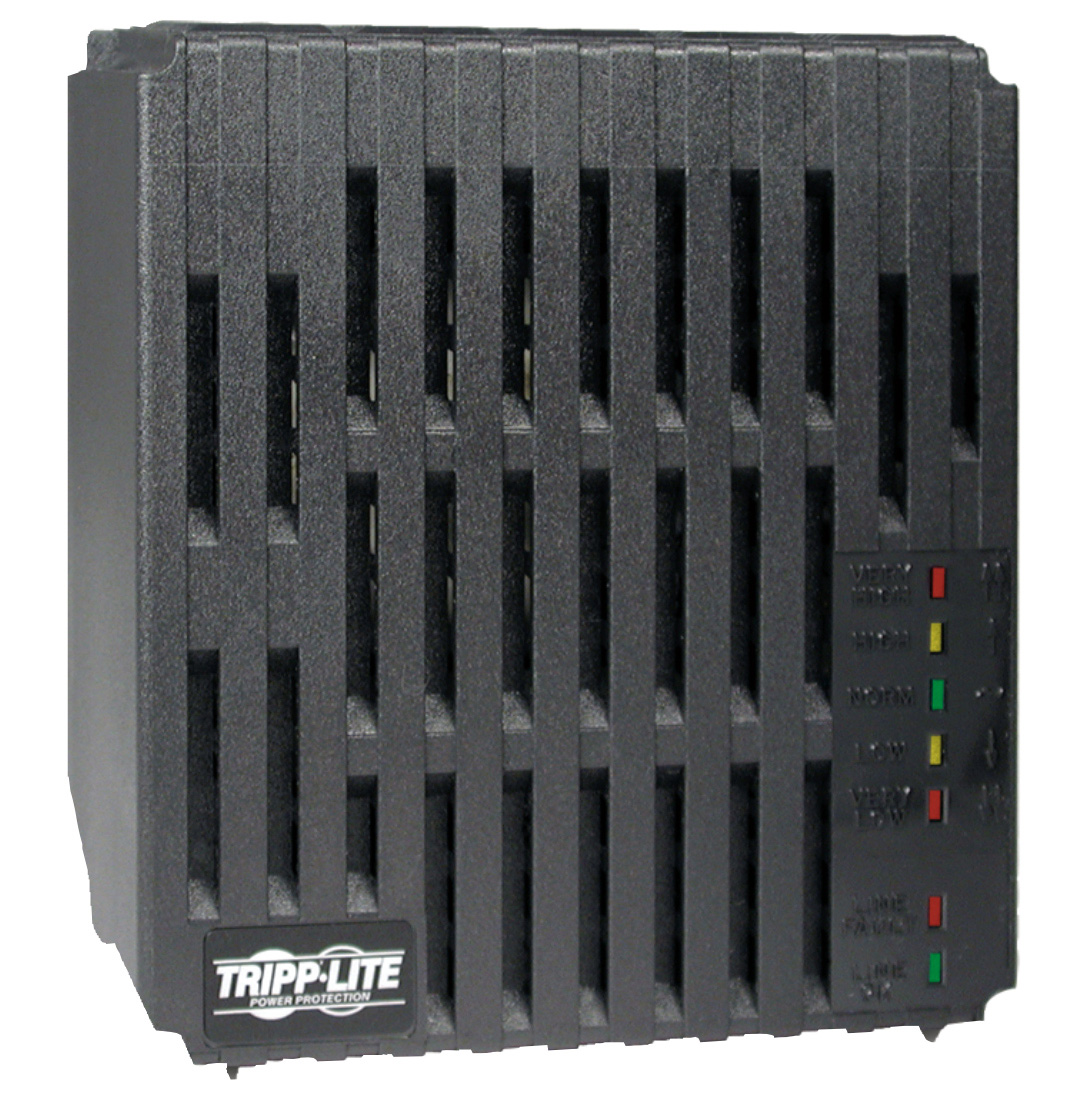 Tripp Lite Trl-lc1200 Line Conditioner 1200 Watt Avr Surge 120v 10a 60hz 4 Outlet 7 Ft. Cord