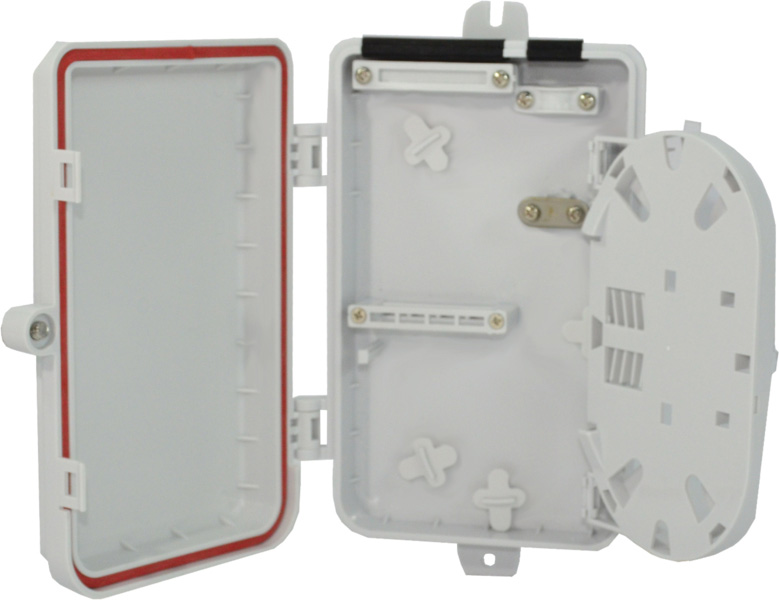 Tgx-tl-4p-db-o Wall-mount Fiber Distribution Box 4 Port With Outdoor Rating Requires Couplers