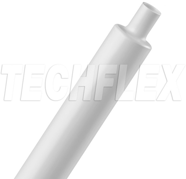 TFX-H2N075WH-100 0.75 in. Shrinkflex 2 is to 1 Polyfine Heatshrink Tubing - White - 100 ft.