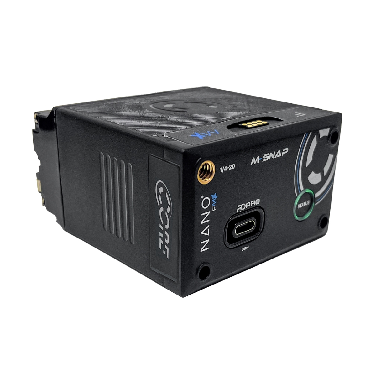 CSW-NANO-FMX 7.26V 69W M-Snap HDV Li-ion Battery with Ring LED Gauge & PTAP for Select Sony L-Series Accessories