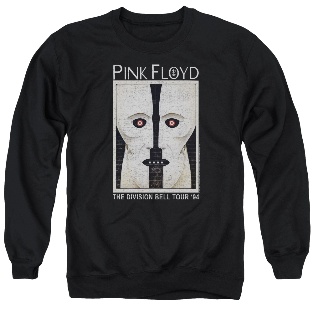 UPC 190860916594 product image for PERRY182-AS-5 Pink Floyd The Division Bell Adult Crewneck Sweatshirt, Black  | upcitemdb.com