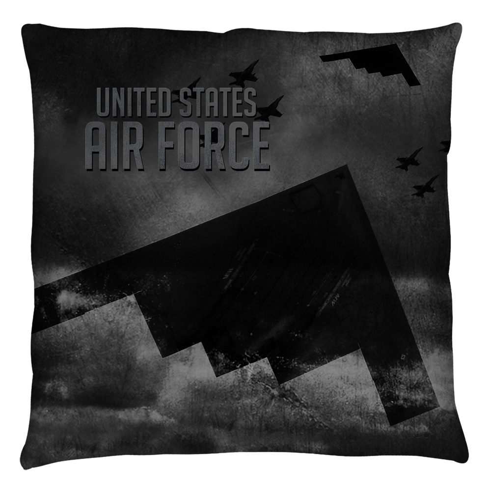 UPC 889832514202 product image for Trevco AF108-PLO3-14x14 Air Force & Stealth Throw Pillow White - 14 x 14 in. | upcitemdb.com