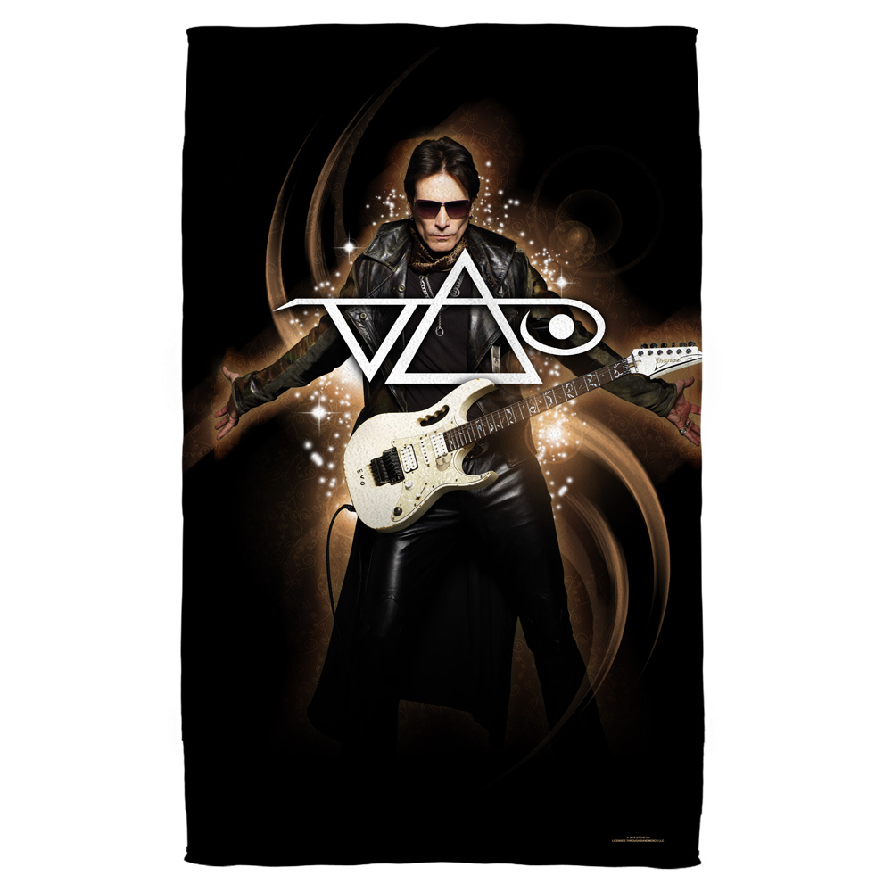 Band171-btw1-27x52 Steve Vai & Ethereal-bath Towel, White - 27 X 52 In.