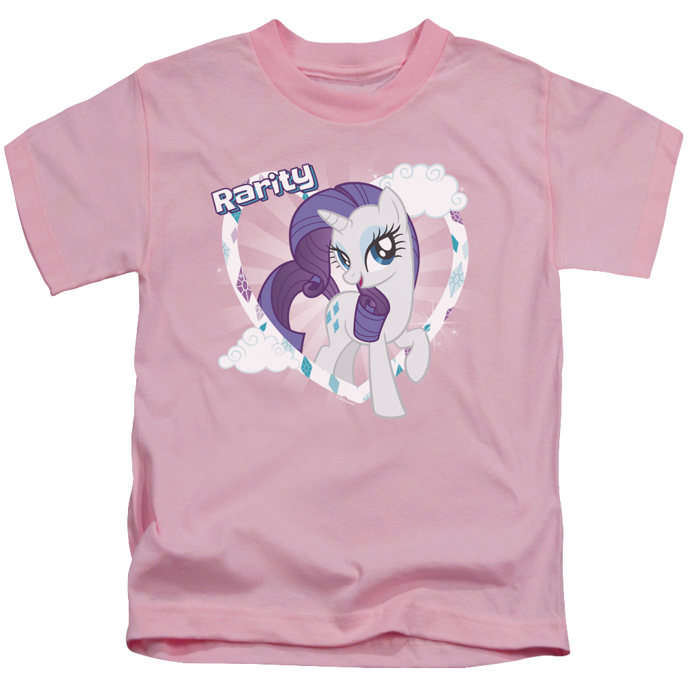 HBRO186-KT-1 My Little Pony TV & Rarity-Juvenile 18 by 1 Short Sleeve T-Shirt, Pink - Small 4