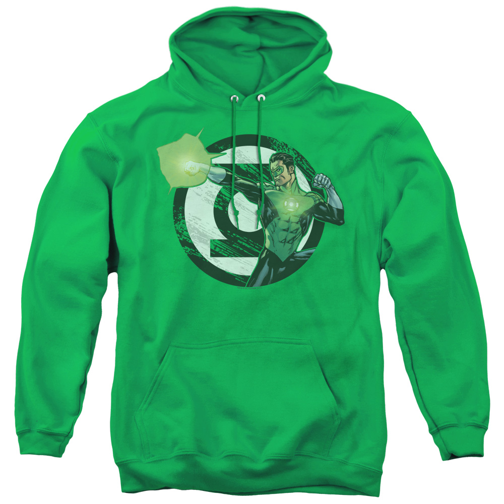 UPC 740078212775 product image for JLA618-AFTH-5 JLA & Blasting Logo-Adult Pull-Over Hoodie, Kelly Green - 2X | upcitemdb.com