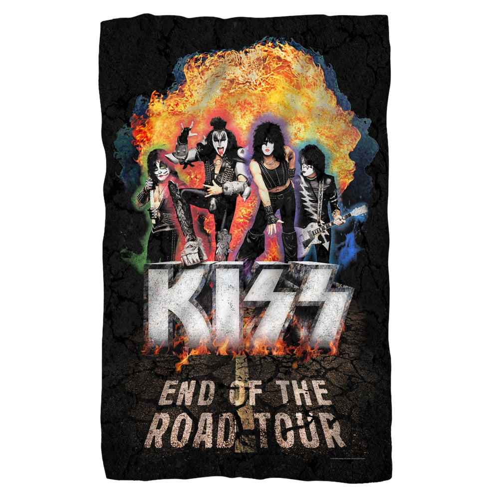 Kiss259-bkt1-36x58 Kiss & Boom Fleece Blanket, White - 36 X 58 In.