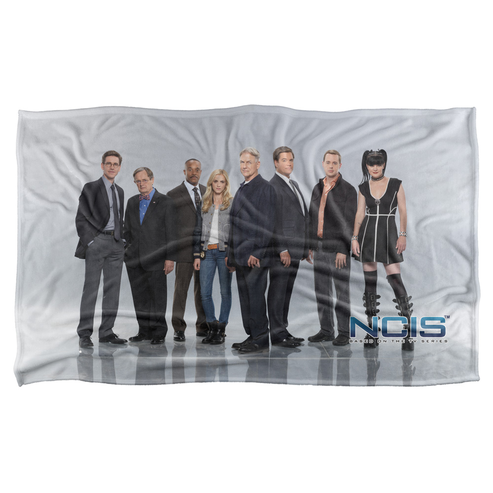 36 X 58 In. Ncis & Group Silky Touch Blanket, White