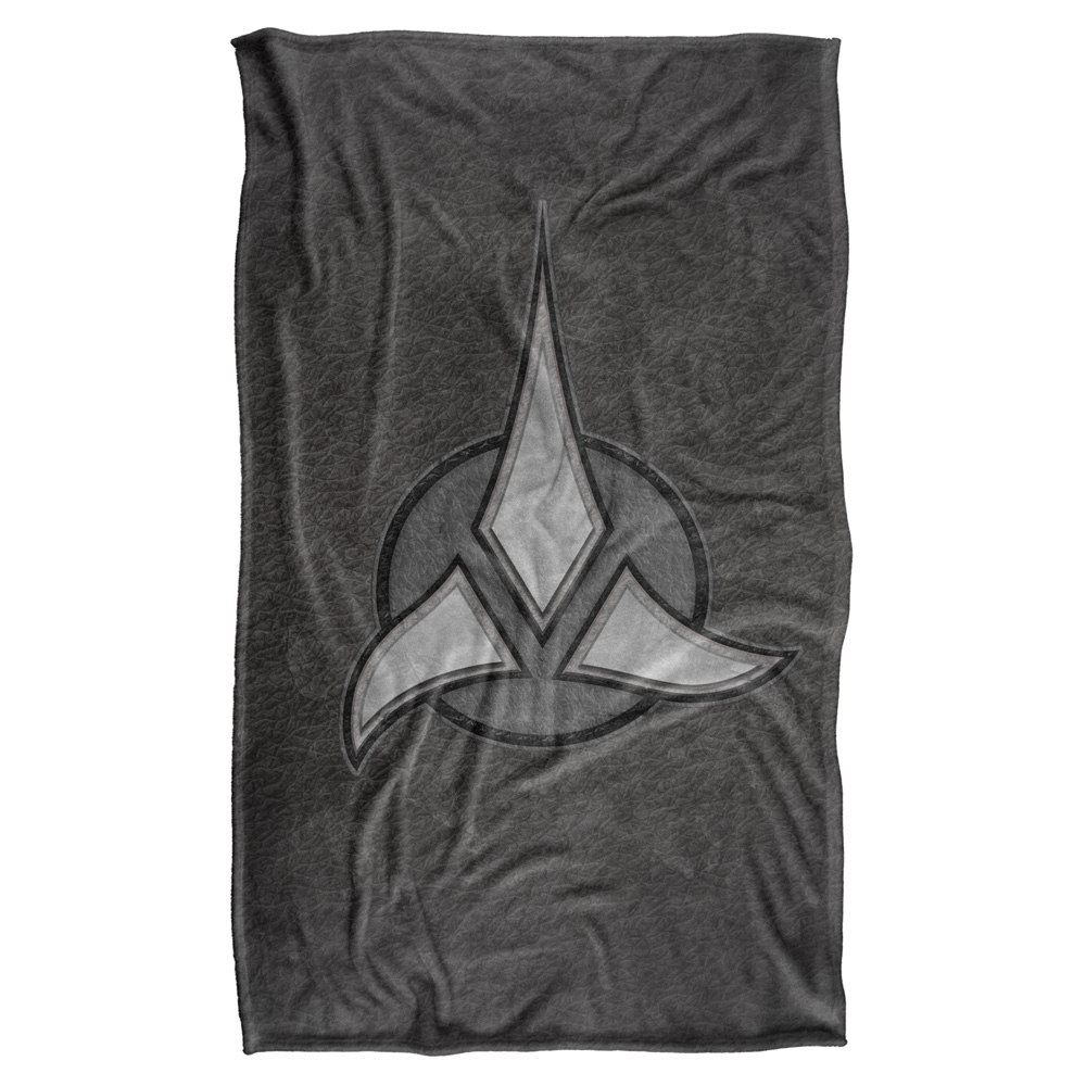 36 X 58 In. Star Trek & Klingon Empire Silky Touch Blanket, White