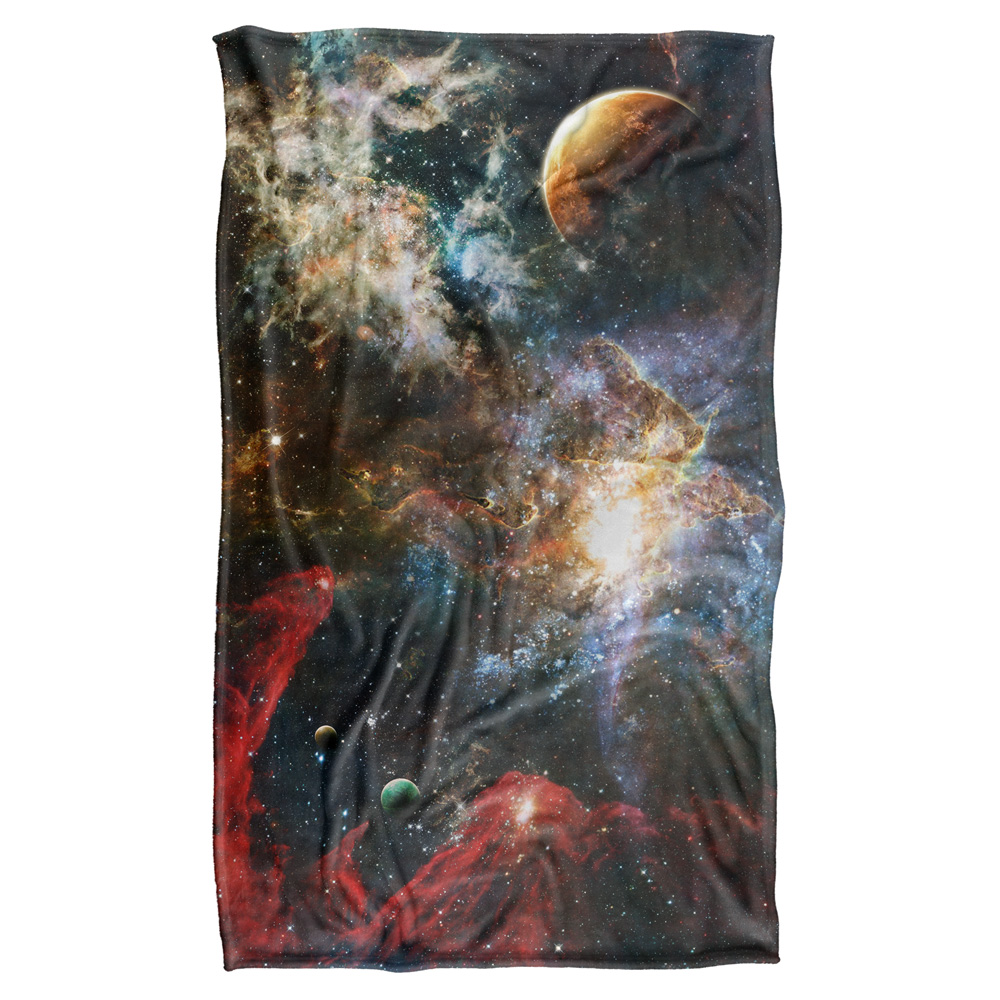 36 X 58 In. Galactic Silky Touch Blanket, White
