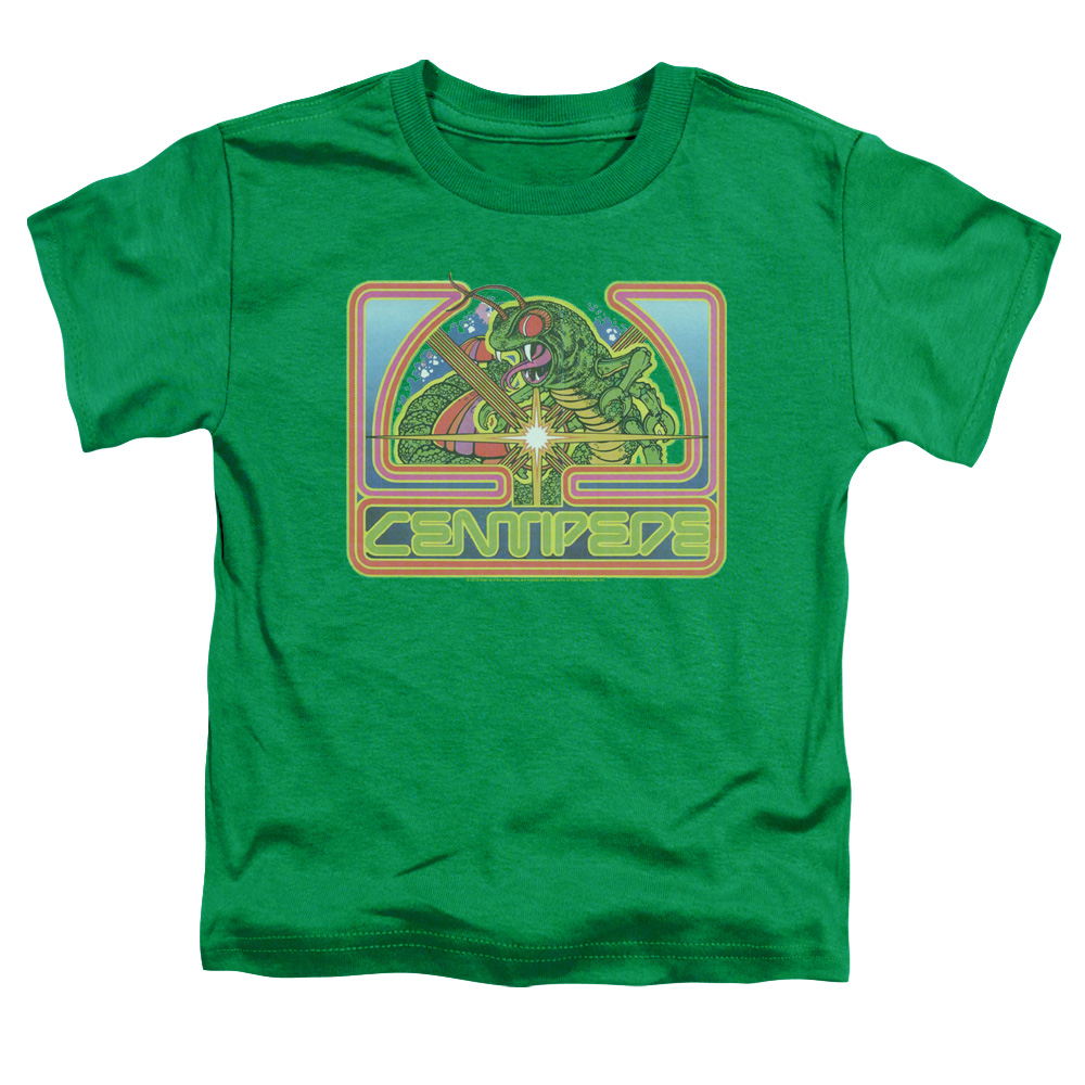 UPC 751759020299 product image for Atari & Centipede Green Short Sleeve Cotton Toddler T-Shirt, Kelly Green - S | upcitemdb.com