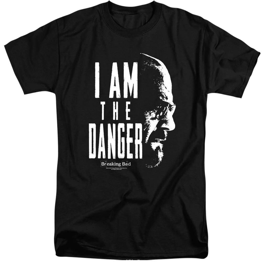 UPC 756381319636 product image for Breaking Bad & The Danger Short Sleeve Adult Tall 18-1 T-Shirt, Black - 2X | upcitemdb.com