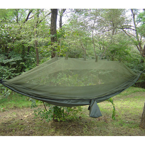 Sp 61665 Jungle Hammock With Mosquito Net - Coyote Tan