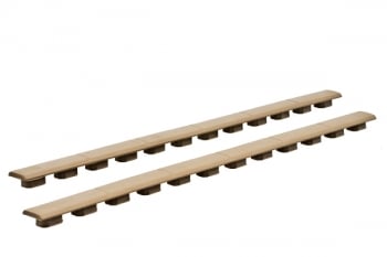 Mlok Rail Cover - Flat Dark Earth - Lightweight - Heat Resistant
