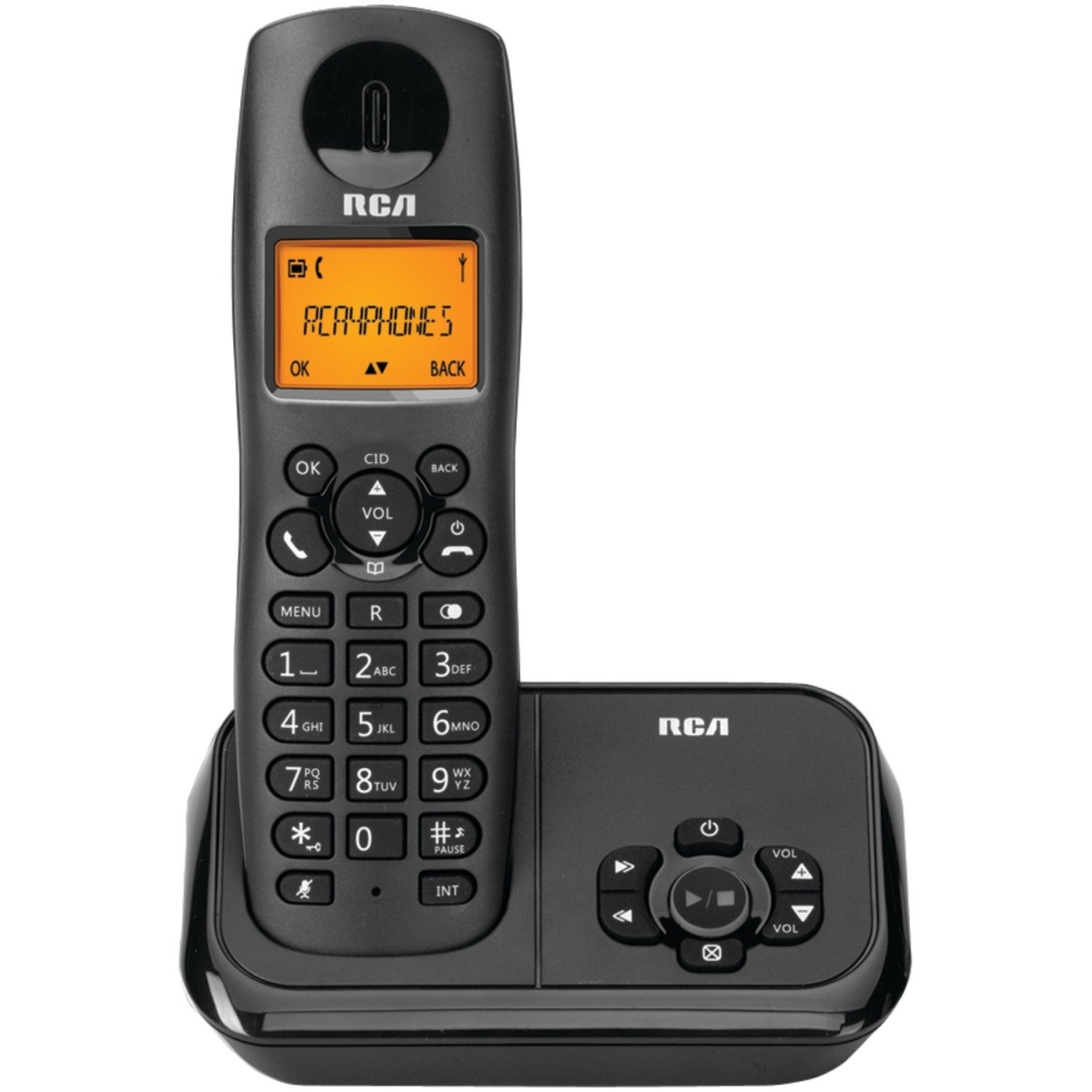 RCA Consumer RCA-2162-1BKGA DECT 6.0 Cordless Digital with ITAD RCA Consumer RCA-2162-1BKGA DECT 6.0 Cordless Digital with ITAD