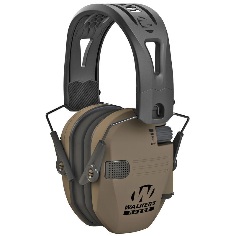 UPC 888151029879 product image for Walkers Game Ear WGE-GWP-RSEMRH-FDE Razor Tacti-Grip Electronic Ear Muff with 23 | upcitemdb.com