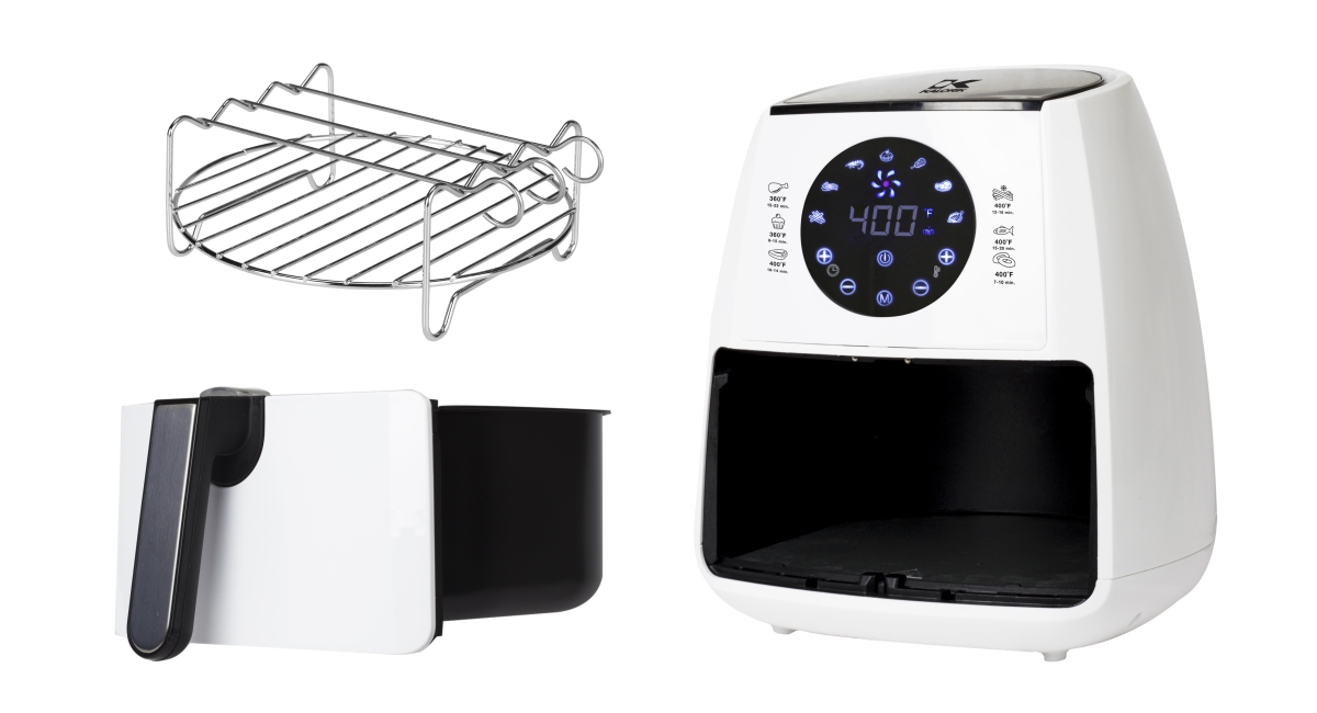 Ft 42174 W Digital Airfryer With Dual Layer Rack, White