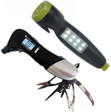 Aa-4852 All-in-one Digital Tire Gauge With Emergency Tools