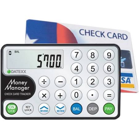 Dc-80 8-digit Financial Calculator With Card Balance Tracker
