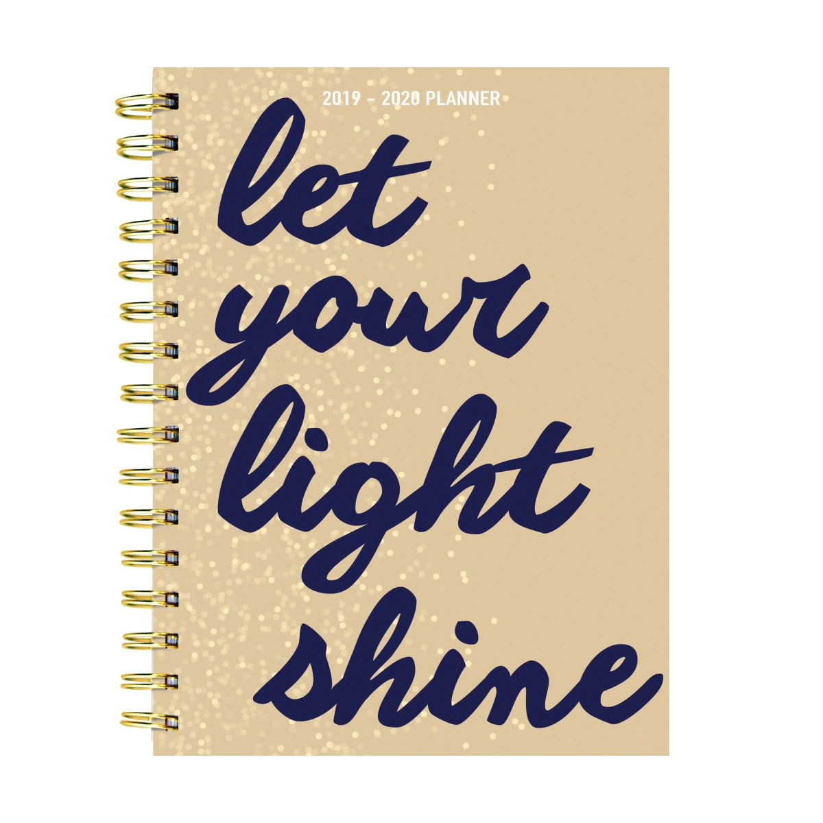 20-9083a July 2019 - June 2020 Light Shine Medium Daily Weekly Monthly Planner