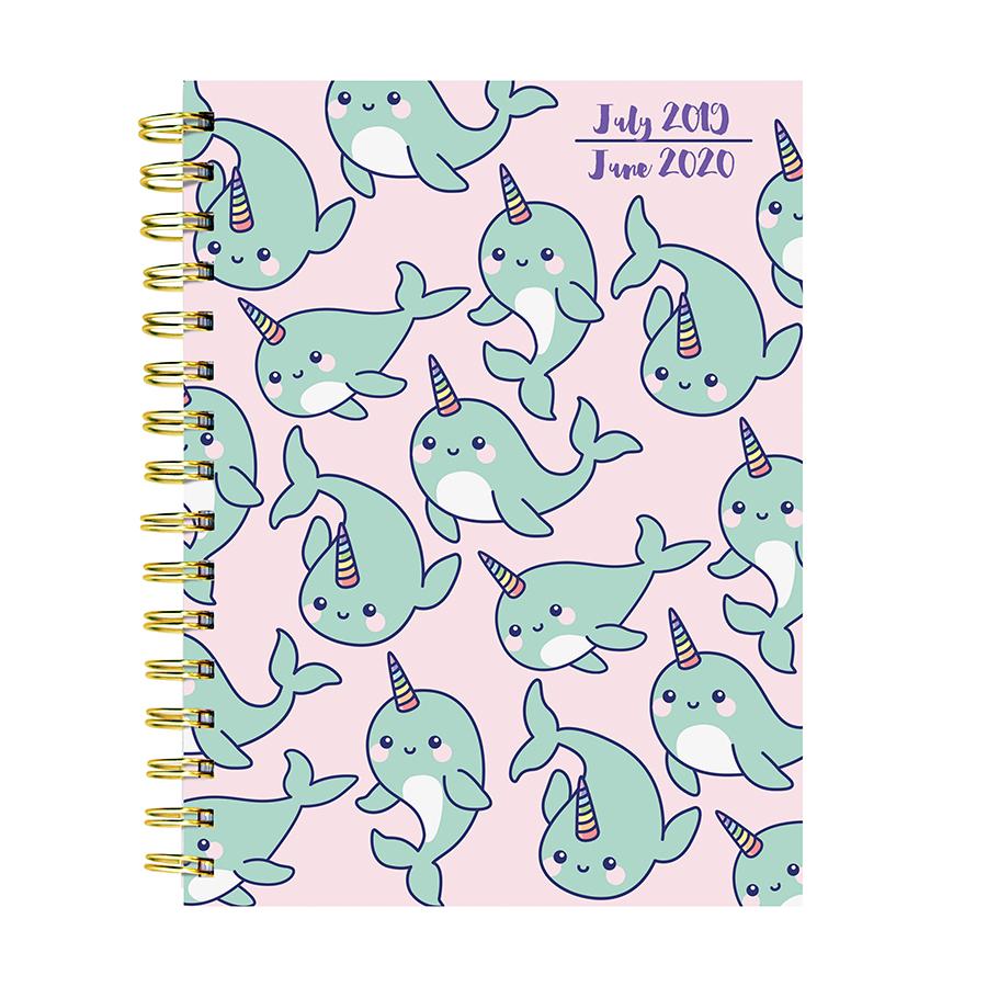 20-9089a July 2019 - June 2020 Hey Buddy Medium Daily Weekly Monthly Planner
