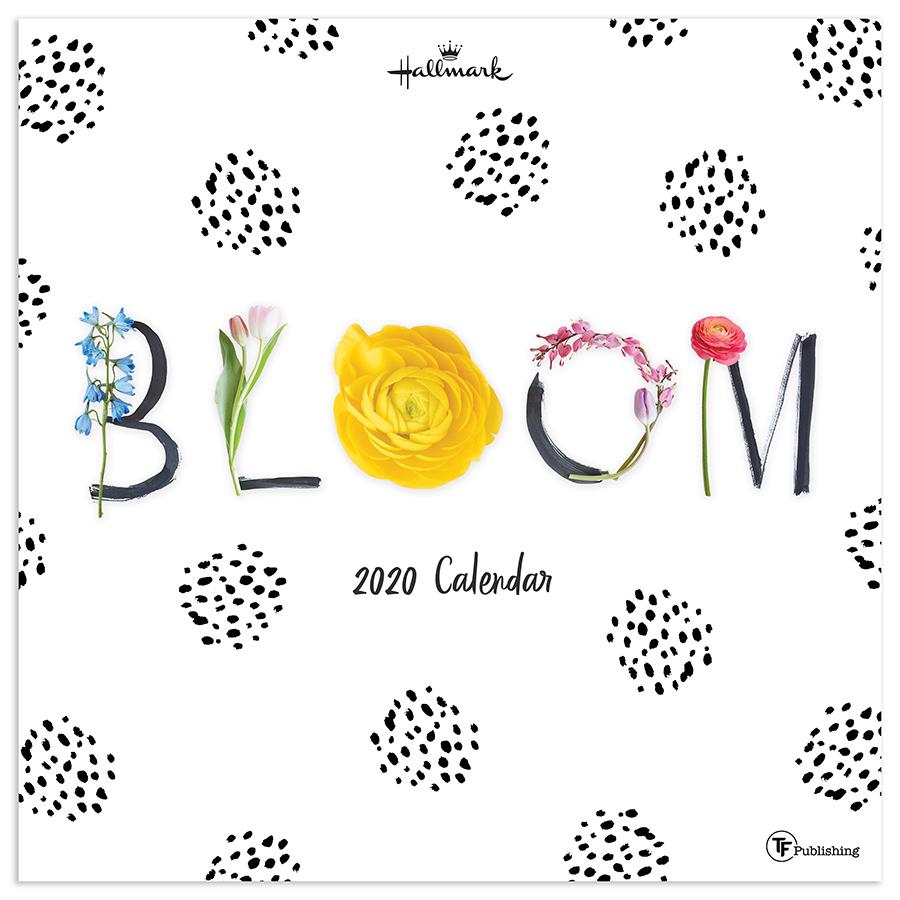 20-1144 12 X 12 In. 2020 Bloom Wall Calendar