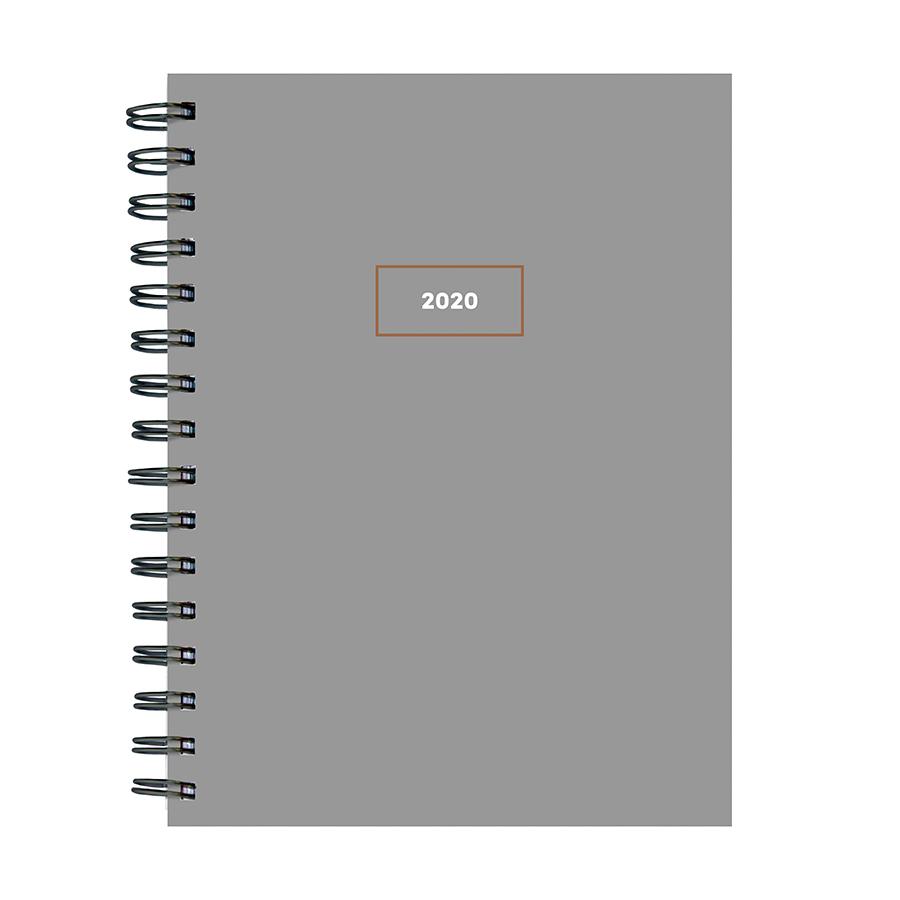 20-9271 6.5 X 8 In. 2020 Classic Grey Medium Weekly Monthly Planner