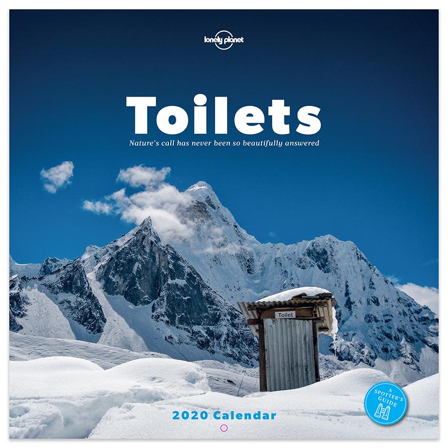 20-1091 12 X 12 In. 2020 Toilets Natures Call Has Never Been So Beautifully Answered Wall Calendar