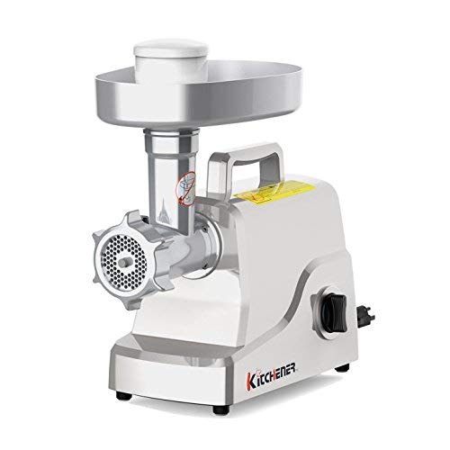 Otf-52021250r 0.67 Hp 500 Watt Heavy Duty Electric 3-speed Meat Grinder With Stainless Steel Cutting Blade
